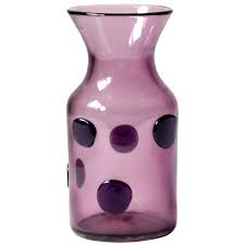 Wayne Husted Design 1959 Blenko Vase In