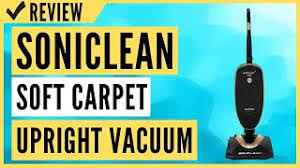 soniclean soft carpet upright vacuum