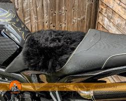 Motorbike Sheepskin Pad Seat Cover