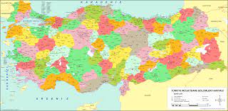 Türkiye haritası, yol haritası, türkiye karayolları haritası, i̇ller ve i̇lçeler haritaları. Turkiye Mulki Idare Haritasi Dilsiz Renkli Il Ve Ilce Isimleri Ile Birlikte Turkiye Haritasi