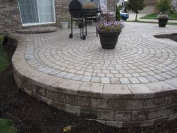 Raised Paver Patio Repaired After Collapse