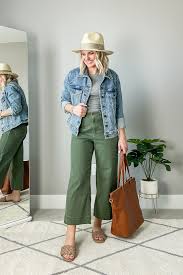 how to wear olive green pants from