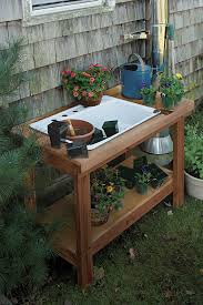 A Potting Table With A Twist