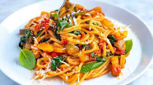 Fresh And Easy Veggie Spaghetti gambar png