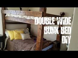 double wide bunkbed build diy full