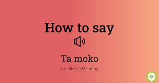 how to ounce ta moko