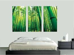 bamboo mural decal view wall decal