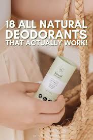 the best all natural deodorants going