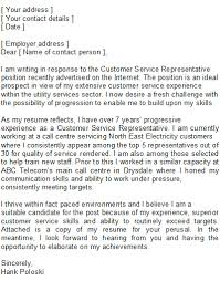 Service Advisor Cover Letter Customer Service Advisor Cover Letter  Job application letter