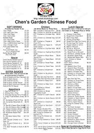 menu at chen s garden restaurant penn yan