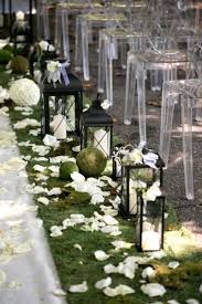 best garden wedding aisle decorations