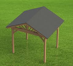 Gazebo Building Plans Gable Roof