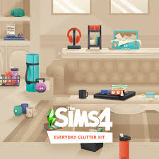 the sims 4 everyday clutter kit the