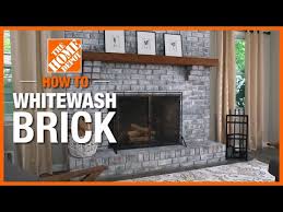 How To Whitewash Brick The Home Depot