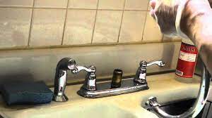 moen high arc kitchen faucet repair