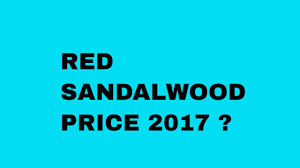 Sandalwood Price 2018 By Indian Government