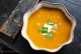 curried ernut squash soup recipe
