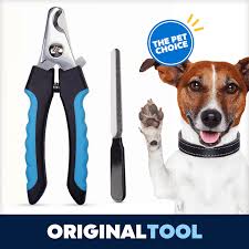 blue dog nail clippers and trimmer with