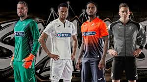 The new swansea city home, away and goalkeeper kits were released today. Swansea City 2018 19 Joma Home And Away Kits Football Fashion