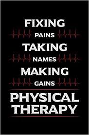 Do not let sunday be taken from you. Fixing Pains Taking Names Making Gains Physical Therapy Physiotherapy Notebook To Write In 6x9 Lined 120 Pages Journal Faulk Andres 9781698048765 Amazon Com Books