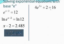 Solving Natural Log Equations