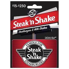 steak shake gift card walgreens