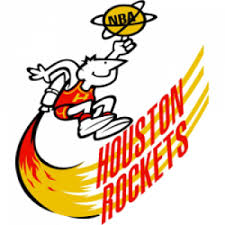 For the 1972 season, the rockets introduced the famous mustard and ketchup logo, so dubbed by fans, featuring a gold basketball surrounded by two red trails, with houston atop the first red trail and rockets (all capitalized save for the lowercase 'e' and 't') in black surrounding the basketball. Houston Rockets Logo Png Transparent Images Free Png Images Vector Psd Clipart Templates