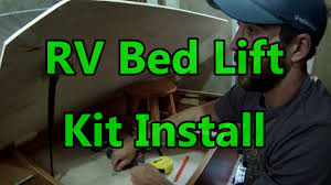 rv bed lift easy access to your rv s