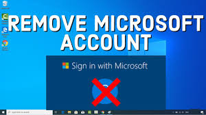 · select the account you wish to remove . How To Delete Your Microsoft Account On Windows 10 How To Remove Microsoft Account Youtube