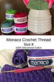 58 Best Monaco Crochet Thread Images In 2019 Cotton