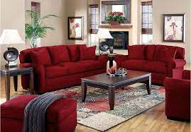 Red Couch Living Room