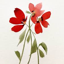 Fleurs d'aquarelle - Artistes - Nouvelles idées - Jardin Miniature Idee | Watercolor  flower art, Flower art painting, Watercolor poppies