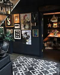 33 Amazing Black Wall Interior Design