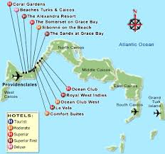 Map Of Turks And Caicos With Beaches Resort Maps Of Turks