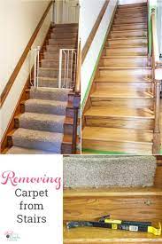 remove carpet from stairs