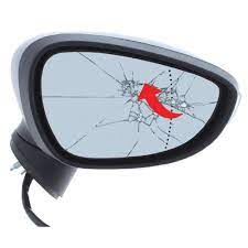 Ford Fiesta Mk7 Wing Mirror Glass