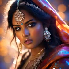 indian beauty woman in the e