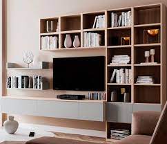 Wall Mounted Bookcase Volo S102
