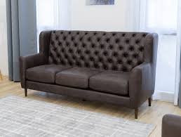 percival 3 seater wingback chesterfield