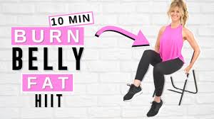 10 minute burn belly fat workout for