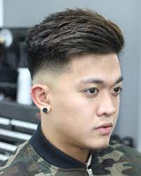 The comb over haircut is a style in which the hair is combed to one side and paired with a hard side undercut long haired combover. Asian Man Hairstyle Asian Men Hairstyle Asian Hair Mens Hairstyles