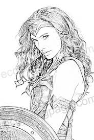 See the presented collection for wonder woman coloring. Wonder Woman Coloring Pages