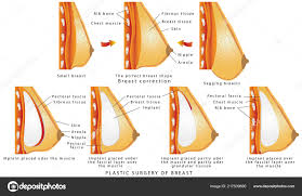 Plastic Surgery Breast Diagram Method Insertion Breast