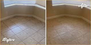 our professional grout sealing