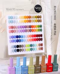 korean gel nail polish set 60 colours