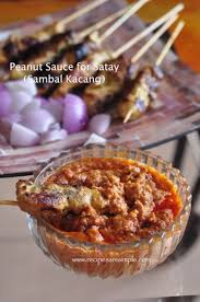 best msian peanut sauce for satay