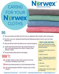 norwex cloth care tips norwex