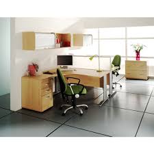 Radial Office Desk Left Hand With 600mm