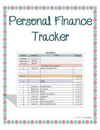 Personal Finance Tracker Using Google Sheets
