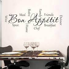 Bon Appetit Mutfak Kelimeler Duvar